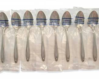 International Silver Prelude Sterling Silver 6 Teaspoons 260g Total