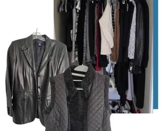 Mystery Lot Of Ladies Upscale Clothing SM And Shoes 6 1 2 7 1 2 Michael Kors, Ralph Lauren More