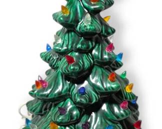 Vintage Holland Mold Ceramic 11.5 Christmas Tree