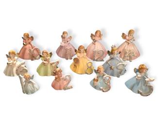 Josef Originals Birthday Girl Figurines Ages 1 14 4 13 Are Missing