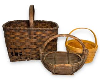 Antique Woven Baskets