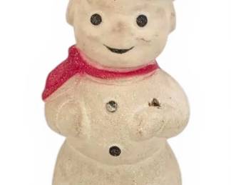 Vintage Kentucky Tavern Paper Mache Snowman