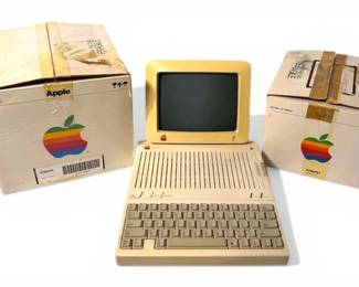 Vintage Apple IIc Computer Monitor, Keyboard, Image Printer, Software, More Model G090S