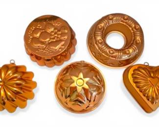 5 Copper Aluminum Wall Hanging Molds