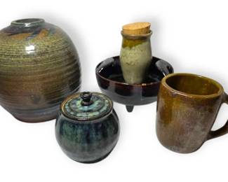 Art Pottery Vase, Mug, More