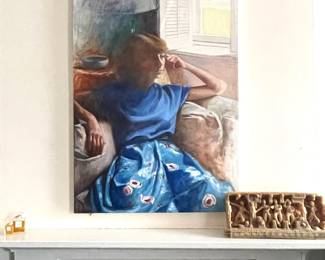 Portrait of the artist by Beatrice Klein