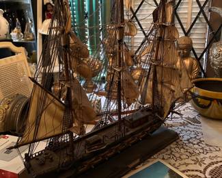 Model Ship "Fragata Espanola, Ano 1780"