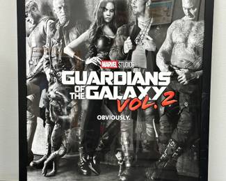 Guardians of the Galaxy Vol. 2(2017) Original Theatrical Poster, Framed