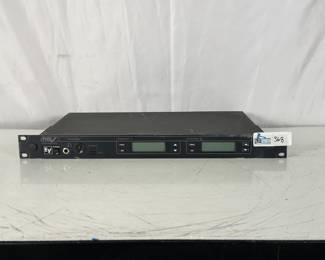 Electro Voice REV-D Dual UHF Wireless Microphone System Band Receiver With Rack