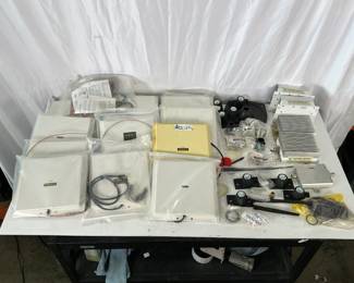 Industrial RF Lot: Coherent 5.8GHz 1W Radios, 5W Amplifier & 2.4GHz Antenna and more