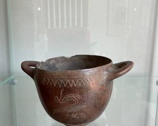 Ancient Etruscan cup