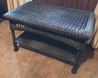 Wicker table