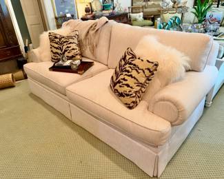 Animal prints are back in! Just lovely! Modern and vintage abound in this estate!