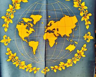 Wall Street Journal rare silk scarf.