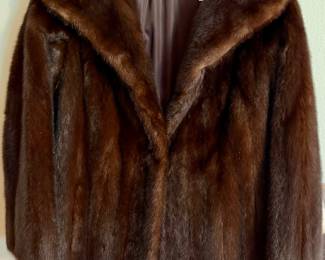 Mink Fur coat.