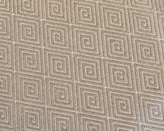 Sisal rug possibly Ballards.