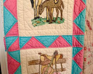 Sweetest quilts.