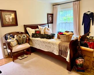 Queen Bed with Sleep Number Mattress.