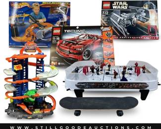 Toys, legos, Hot Wheels, dolls, Disney collectibles, games, bicycles, furniture & much more!