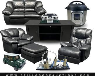 Furniture, Legos, toys, games, kitchen appliances, outdoor equipment, coins & much more!