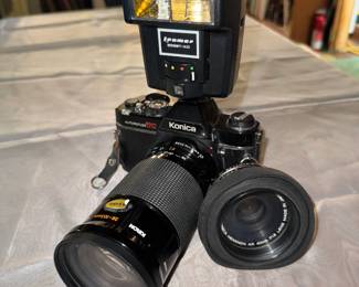 Vtg Konica Camera