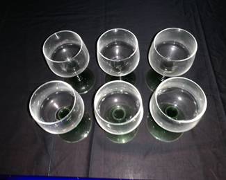 Vtg Uranium Glasses