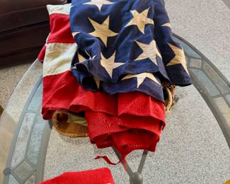 48 Star Casket Blanket