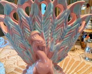 Royal Hager Peacock Vase