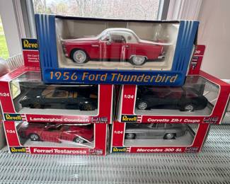 Revell scale model cars