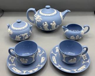 Wedgwood Blue Tea Set
