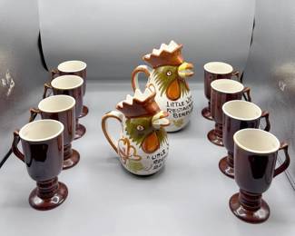 Chicken Pitchers And Mugs