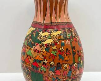 Vintage Mexican Folk Art Pottery