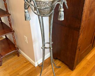 Hollywood Regency Plant Stand