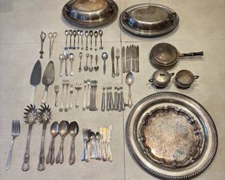 Silver Plate Lot