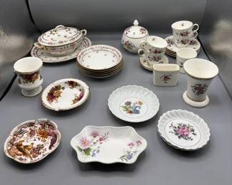 Floral Bone China