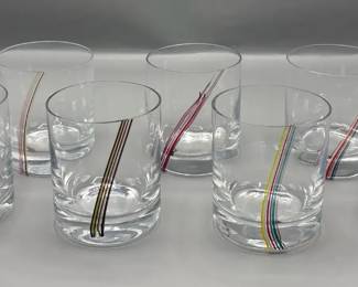 Kosta Boda Rainbow Glasses