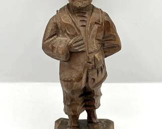 Sancho Panza Wood Figurine