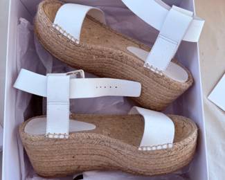 Vince Abby Leather Espadrille Sandals