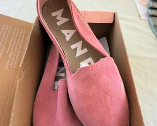 Hamptons Suede Double Sole Espadrilles from the brand Manebí