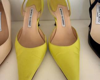 Manolo Blahnik Carolyne Slingback Pumps