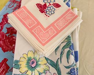 Vintage textiles and linens