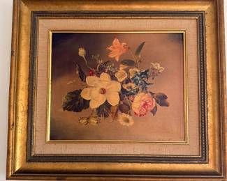 "Flowers of Britain" by the 20th-century artist John Lancaster