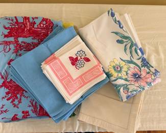 Vintage textiles and linens