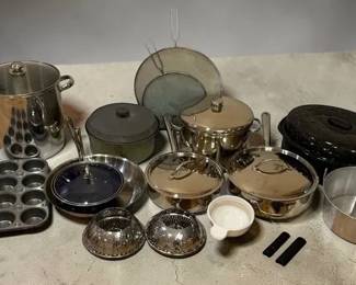 Pots and Pans Cuisinart Farberware And Others
