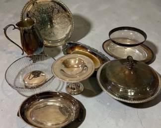 Silver Plate Serving Pieces