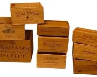Wooden Wine Boxes