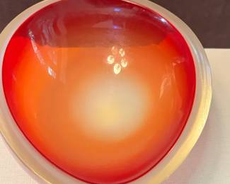 Glass Art Bowl