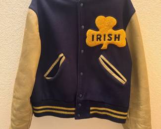Vintage Notre Dam Lettermens Jacket