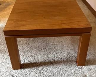 Wood End Table