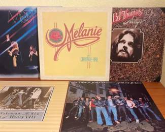 BJ Thomas Rick Wakeman Melanie Southside Johnny and More Vinyl Albums